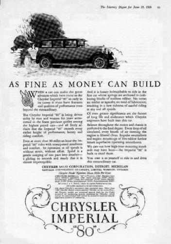 1926 Chrysler Ad-10