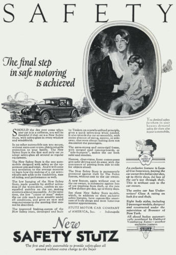 1926 Stutz Ad-11