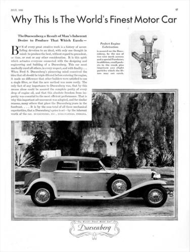 1930 Duesenberg Ad-04a