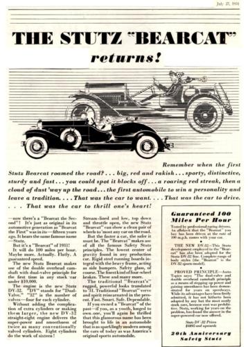 1932 Stutz Ad-01