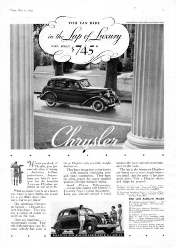 1935 Chrysler Ad-10