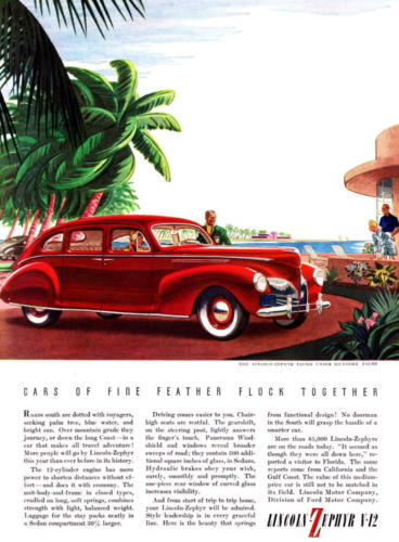 1940 Lincoln Zephyr Ad-10