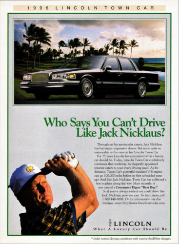 1996 Lincoln Ad-01